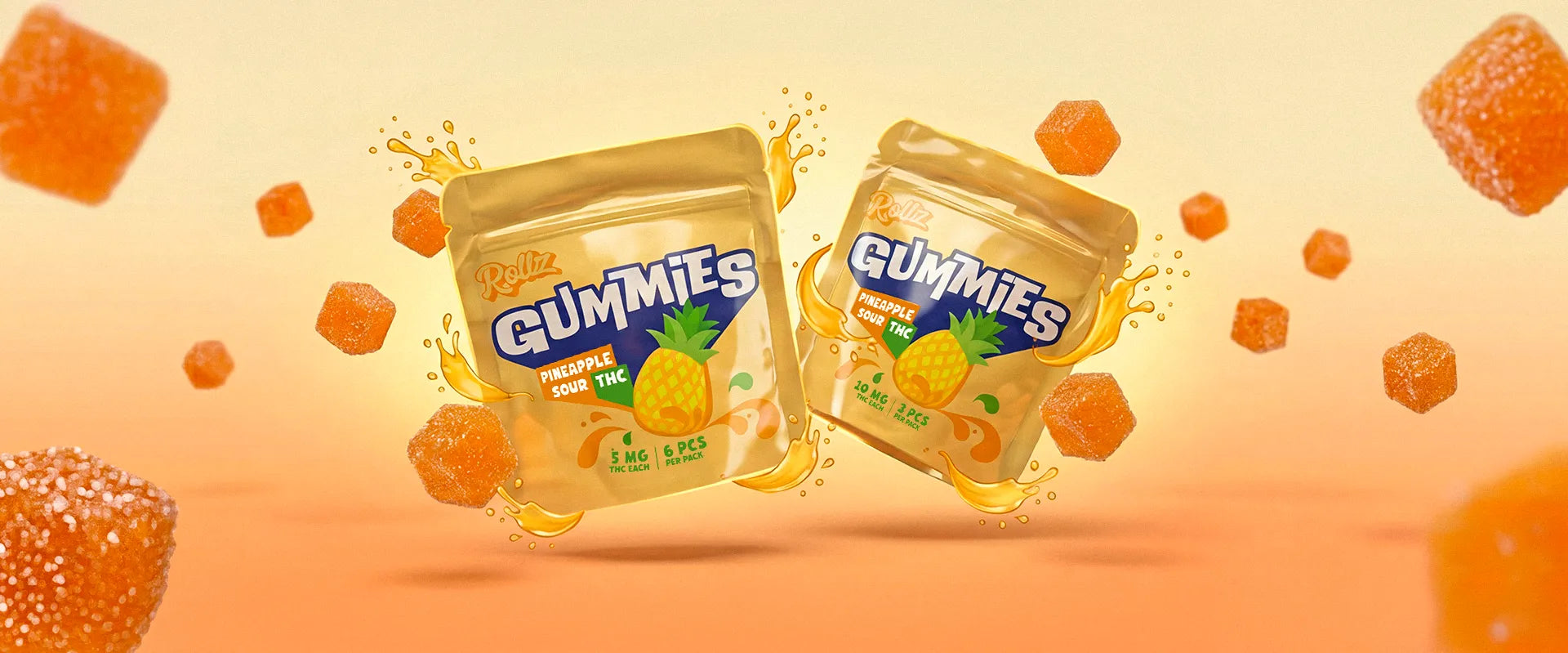 New Taste! Rollz Gummies